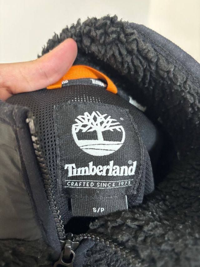 Chaqueta Timberland polar negra