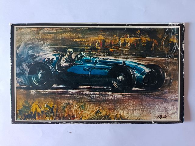 Lámina Coche Antiguo Lago Talbot