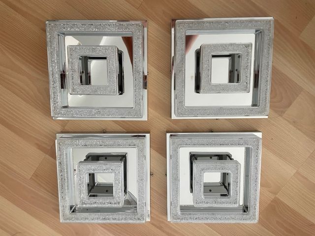 4 Lámparas LED pared - Moderna