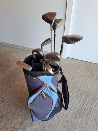Juego palos golf TaylorMade,Mizuna y Greenway