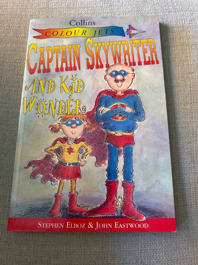 Captain Skywriter and Kid Wonder (Colour Jets)