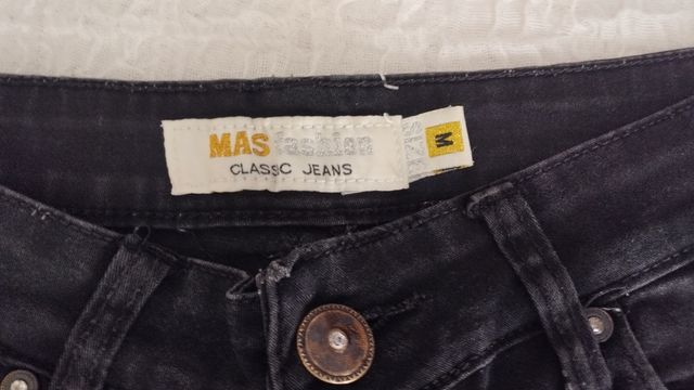 Pantalones pirata negros