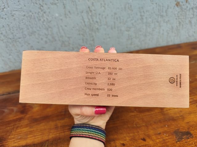 Modellino Costa Atlantica nave