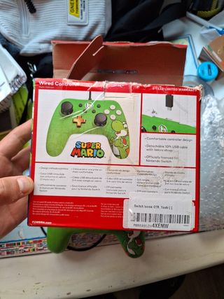 Mando Nintendo Switch Yoshi