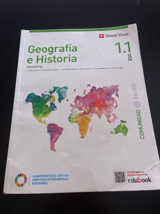 GEOGRAFIA E HISTORIA 1 (1.1-1.2)(COMUNIDAD EN RED