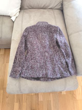 Chaqueta mujer - Púrpura y blanco