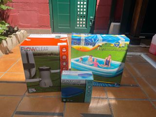 Piscina Bestway 3,05m + filtro Flowclear
