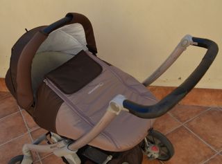 Conjunto Chasis + Capazo + Silla Bebe Confort.