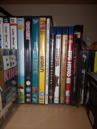 Películas Blu-ray y DVD Variadas