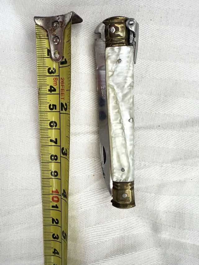 Navaja tipo machete años 50