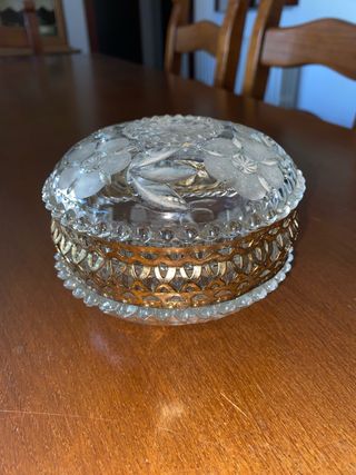 Portagioie vetro vintage anni '60