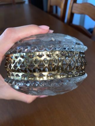 Portagioie vetro vintage anni '60