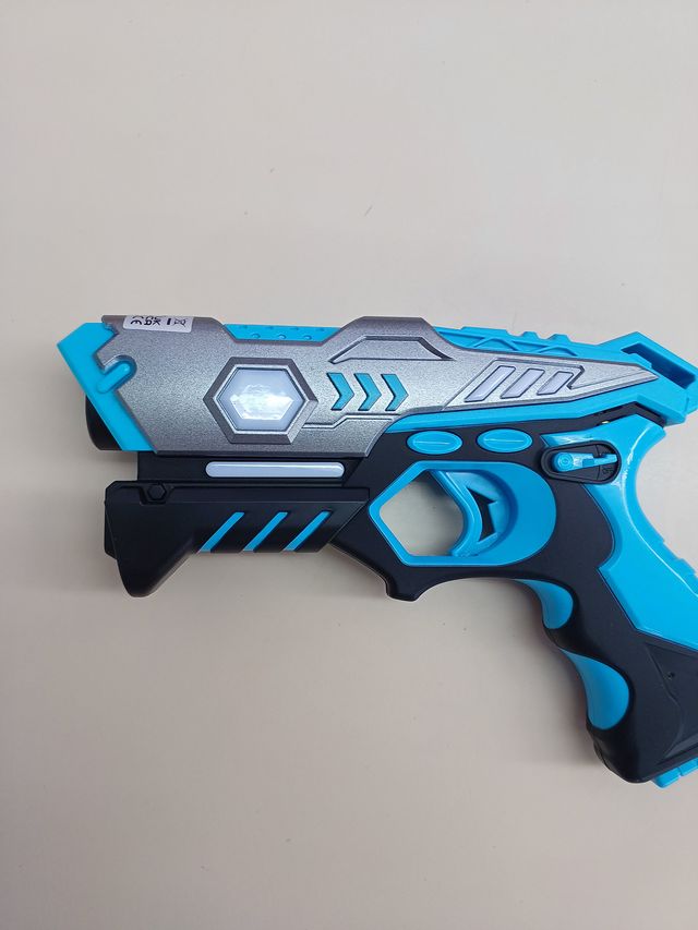 ✅ Jogo de pistola laser OKKIDY x4, jogo para 4 crianças, 6+ anos de idade.