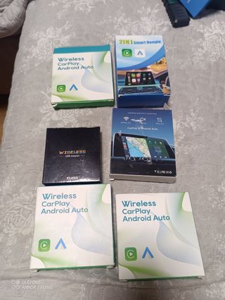 Adaptador USB inalámbric para CarPlay Android Auto