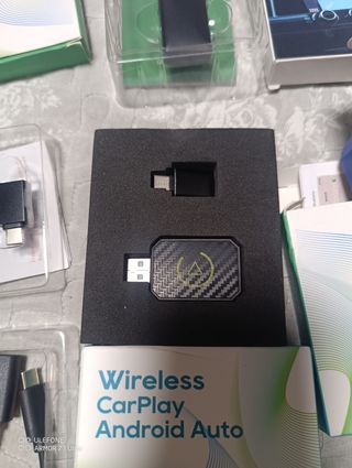 Adaptador USB inalámbric para CarPlay Android Auto