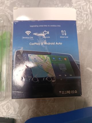Adaptador USB inalámbric para CarPlay Android Auto