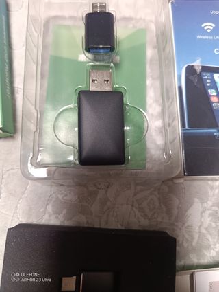 Adaptador USB inalámbric para CarPlay Android Auto