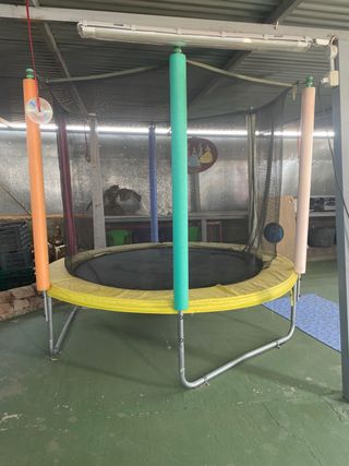 Cama elástica infantil