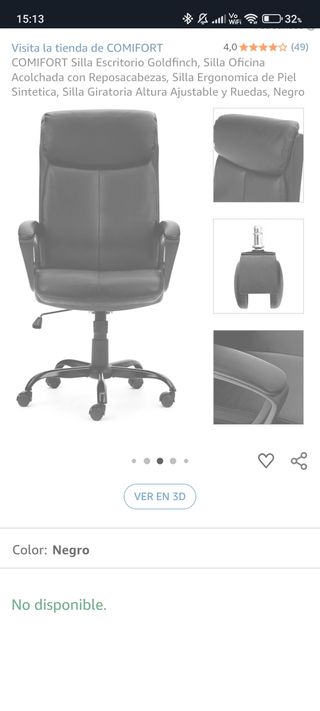 COMIFORT Goldfinch Silla Oficina