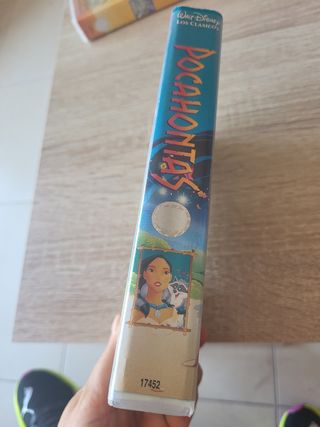VHS Pocahontas Disney - Clásicos