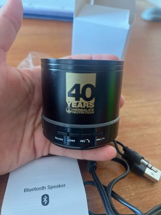 Altavoz Bluetooth Herbalife 40 años