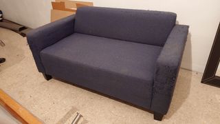 URGE VENTA, Sofá de dos plazas azul