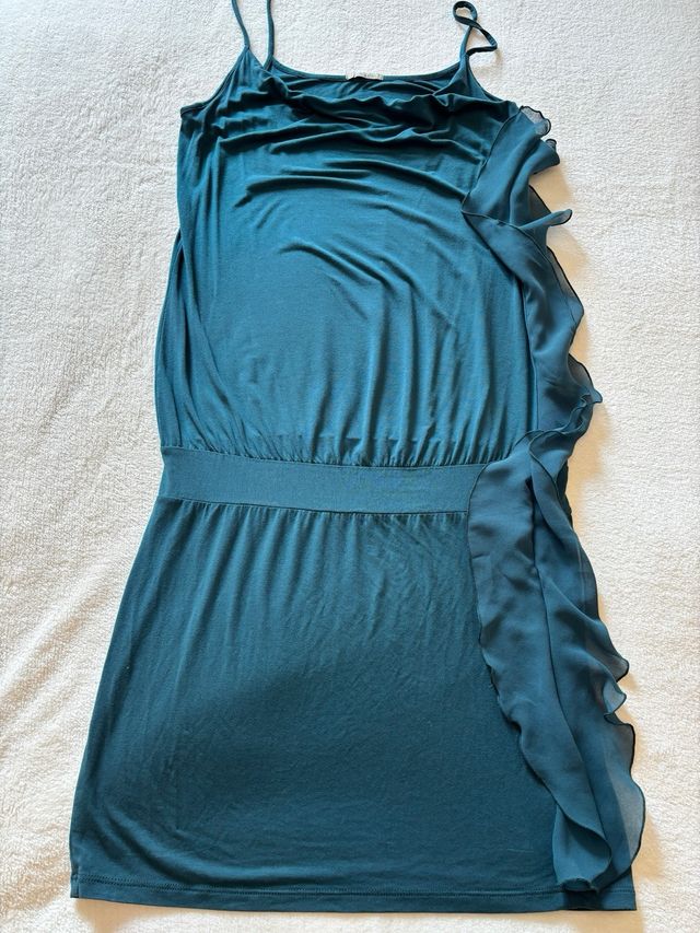 Abito Intimissimi verde petrolio tg M