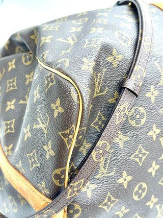 Louis Vuitton Keepall 55 Marrón