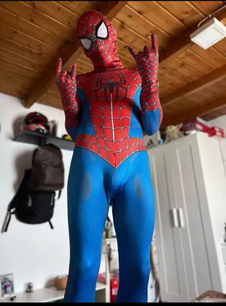 TRAJE SPIDERMAN NIÑO O ADULTO VENGADORES MARVEL 