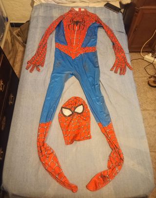 TRAJE SPIDERMAN NIÑO O ADULTO VENGADORES MARVEL 