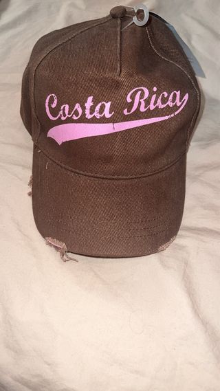 Gorra Costa Rica marrón