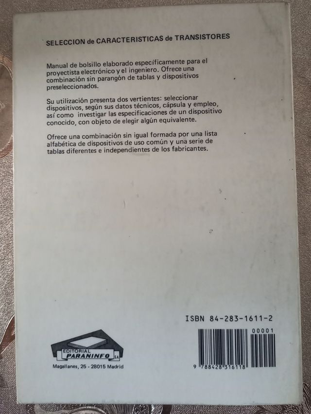 Seleccion de Caracteristicas de Transistores 