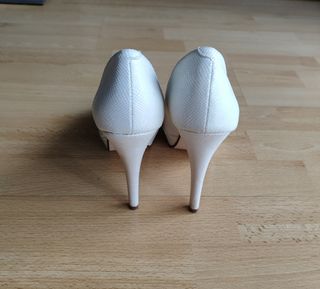 Zapatos novia Remake de Marypaz blancos 38