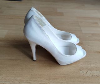 Zapatos novia Remake de Marypaz blancos 38