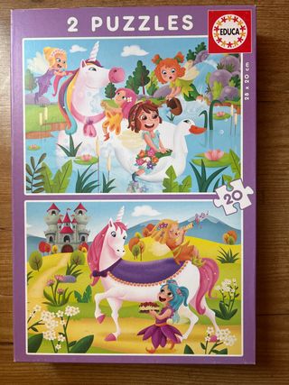Puzzle Educativo Infantil 2x20 piezas