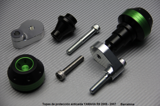 Topes de protección anticaída YAMAHA R6 2006 2007
