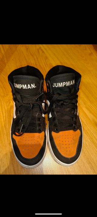 Jordan - Zapatos baloncesto naranja y negro