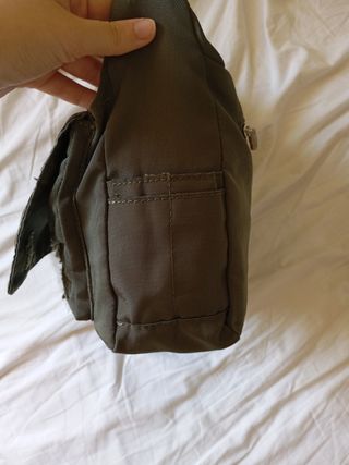 Bolso bandolera verde militar