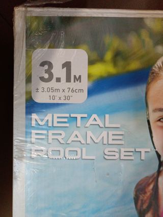 Piscina Intex metal