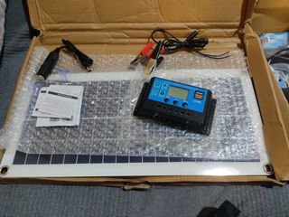 Placa solar 10W + regulador