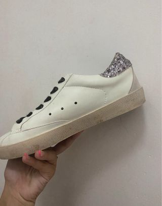 Golden Goose Zapatillas - Blancas y Doradas