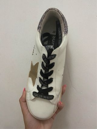 Golden Goose Zapatillas - Blancas y Doradas