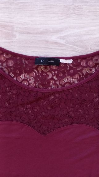 Maglietta R Edition pizzo