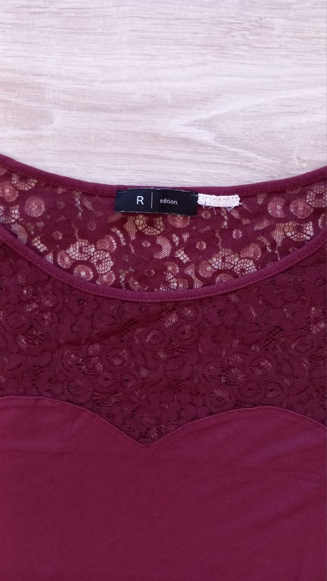 Maglietta R Edition pizzo