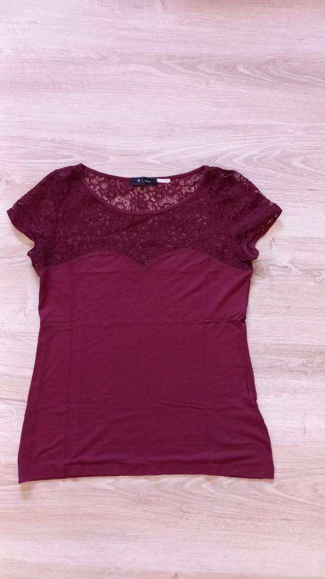 Maglietta R Edition pizzo