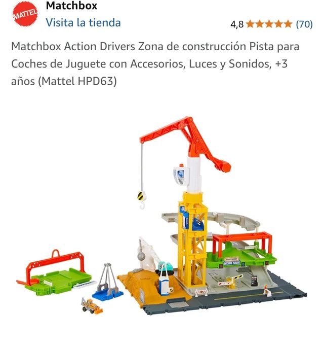 Lote construcción Matchbox