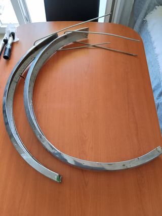 Guardabarros bici 26": 2 unidades
