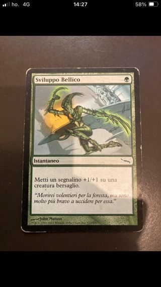 Carta Magic: Sviluppo Bellico (113/306)