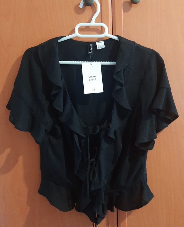 Blusa tipo lino a estrenar