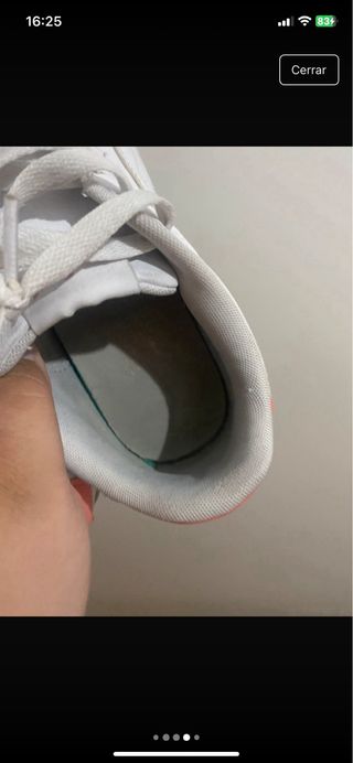 Zapatillas Puma blancas y rosas